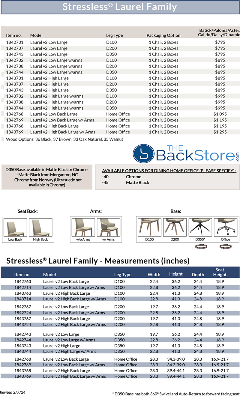 Stressless Laurel Home Dining Chair