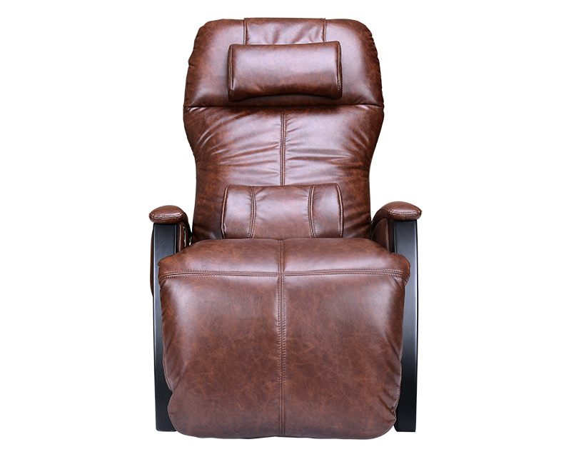 Svago ZGR PLUS SV-395 Zero Gravity  Recliner Chair Front View - Chestnut