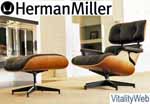 Herman Miller Eames Lounge Chair and Ottoman